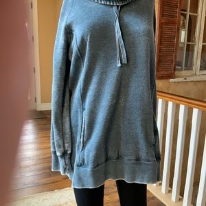 Dark heather navy call sweatshirt